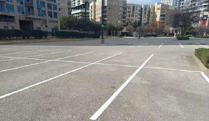 parking lot painting striping