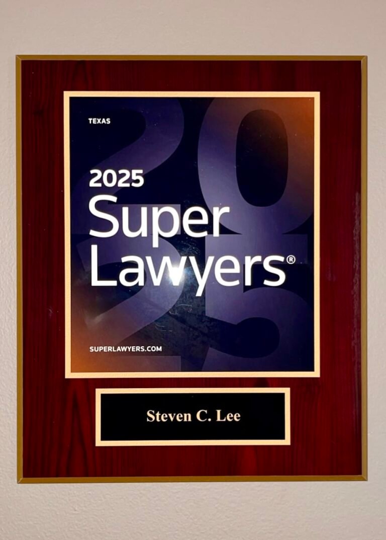 2025 SuperLawyers Steven C Lee Personal Injury Attorney Texas 603 W 17th St Austin TX 78701 768x1074