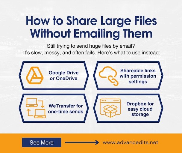 How to Share Large Files Without Email Advanced IT Supports Guide for Secure Cloud Based Collaboration in Jacksonville