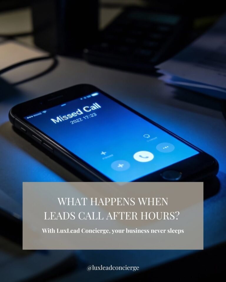 What happens when leads call after hours or during your busiest times Too often those calls go  768x957