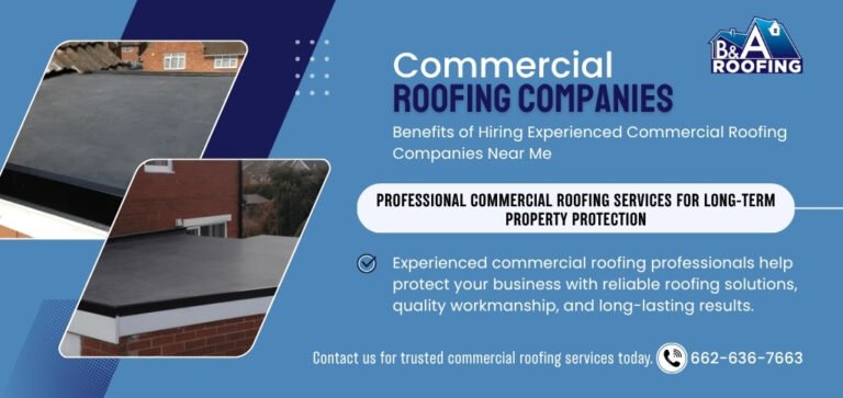 Commercial roofing companies near me 768x363
