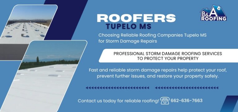 Roofers Tupelo MS 768x363