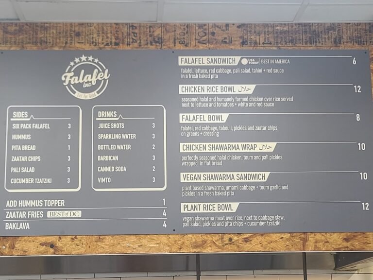 Falafel Inc Washington Menu 768x576