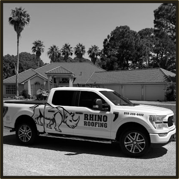 Rhino Roofing Car