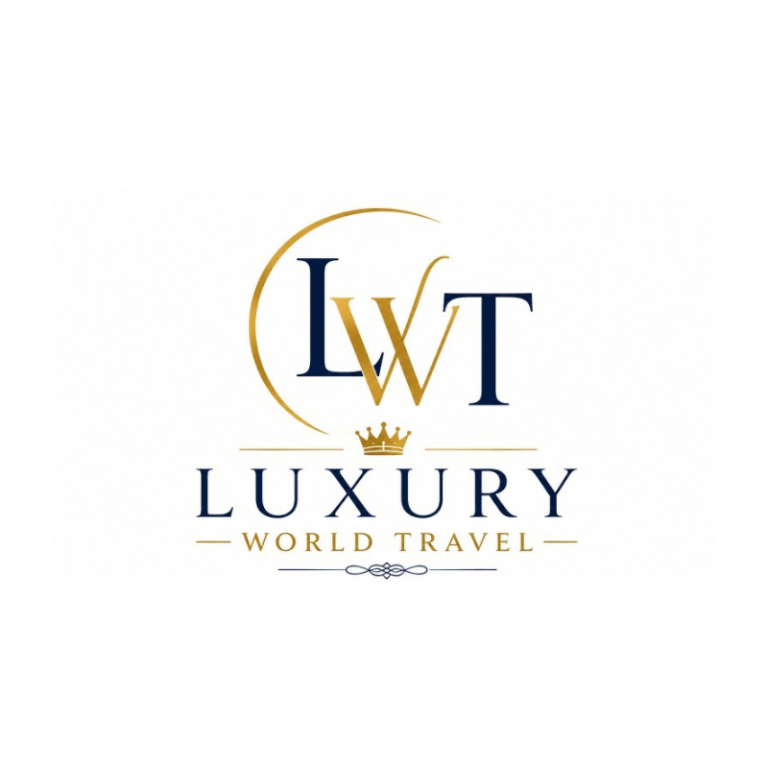 Luxury world Travel logo 768x768
